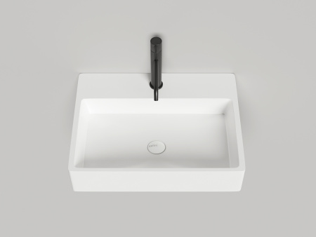 Раковина из искусственного камня S-Sense Salini OTTAVIA 1103101GF 60х40 накладная цвет мультиколор